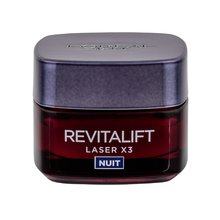 L&acute;Or&eacute;al Revitalift Laser X3 Night Cream - Anti-aging cream 50ml Moterims