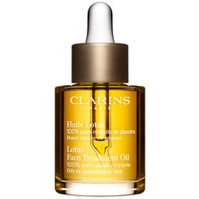 Clarins Lotus Lotus Face Treatment Oil - Regeneration skin oil for combination to oily skin 30ml Moterims