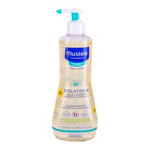 Mustela B&eacute;b&eacute; Stelatopia Shower Oil - Baby shower oil 500ml Moterims