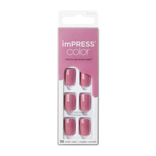 Kiss My Face ImPRESS Color Petal Pink Nails 30 pcs Moterims