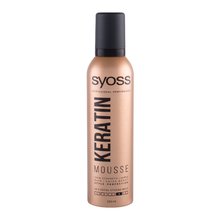 Syoss Keratin Mousse - Foam hardener with extra strong fixation 250ml Moterims