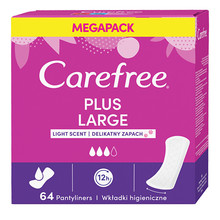Carefree Plus Large Panty liners (mild scent) Moterims