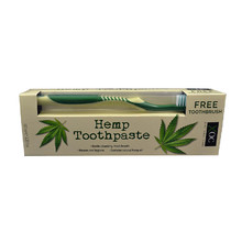 Xpel XOC Toothpaste + Toothbrush - Hemp toothpaste and toothbrush 100ml Moterims