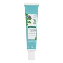 Klorane Aquatic Mint Purity Cream ( sm&iacute;&scaron;en&aacute; a mastn&aacute; pleť ) - Lehk&yacute; hydratačn&iacute; kr&eacute;m 40ml Moterims