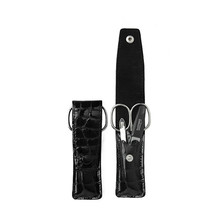 DuKaS PL808 Synthetic Leather Solingen Black travel manicure Moterims