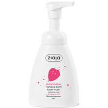 Ziaja Marshmallow Hands & Body Foam Wash - Liquid soap 250ml Moterims