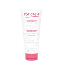 Topicrem Gentle Scrub (sensitive skin) - Gentle body peeling 200ml Moterims