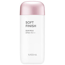 Missha Sun All Around Safe Block Soft Finish Sun Milk SPF 50 - Opalovac&iacute; ml&eacute;ko na obličej 70ml savaiminio įdegio kremas