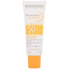 BIODERMA Photoderm Aquafluide Invisible Fluid SPF50+ 40ml savaiminio įdegio kremas