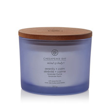 Chesapeake Bay Serenity & Calm Candle ( three wickets ) - Scented candle with three wicks 312.0g namų apyvokos priemonė