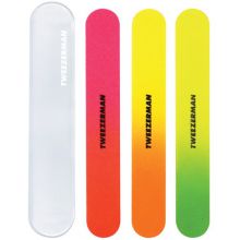 Tweezerman Neon Nail Files (3 pieces) - Neon nail with case Moterims