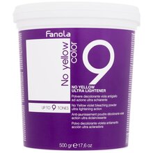 Fanola No Yellow Color 9 Ultra Lightener 500.0g Moterims