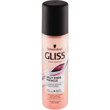 Schwarzkopf Professional Gliss Kur Split Ends Miracle Express Repair Conditioner - Regenerating Express Balm 200ml Moterims