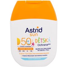 Astrid Sun Kids Face and Body Lotion SPF50 60ml savaiminio įdegio kremas
