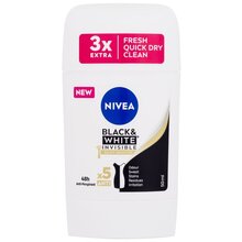 Nivea Black & White Invisible Silky Smooth 48h (sensitive skin) 50ml Moterims