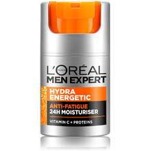 L&acute;Or&eacute;al Moisturizer against signs of fatigue for Men Hydra Energetic 50 ml 50ml Vyrams