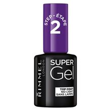 Rimmel Super Gel Top Coat - Nail Polish 12 ml Moterims