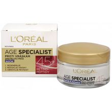 L&acute;Or&eacute;al Night Wrinkle Cream Age 45+ Specialist 50ml Moterims
