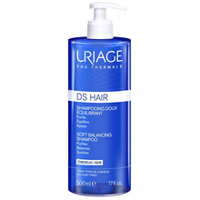 Uriage DS Hair Soft Balancing Shampoo 500ml Moterims