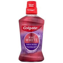Colgate Max White Purple Reveal Mouthwash - Bělic&iacute; &uacute;stn&iacute; voda 500ml Moterims
