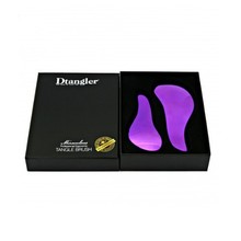 Dtangler Miraculous Purple Set - Gift set of hair brushes Moterims