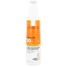 La Roche-Posay Anthelios Invisible Spray Ultra Resistant SPF 50+ - Sun spray for sensitive skin 200ml savaiminio įdegio kremas