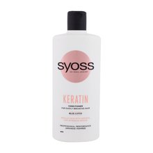Syoss Keratin Conditioner - Conditioner for dry and brittle hair 440ml Moterims