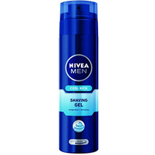 Nivea Cool Kick Shaving gel 200ml savaiminio įdegio kremas