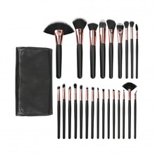 MIMO Makeup Brush Set Black ( 24 ks ) - Sada &scaron;tětců 0ml Moterims