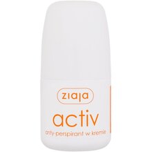 Ziaja Activ Cream Antiperspirant - Kr&eacute;mov&yacute; antiperspirant s citrusovou vůn&iacute; 60ml Moterims