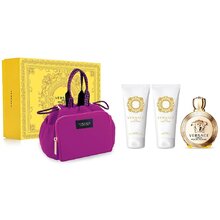 Versace Eros Pour Femme Gift set EDP 100 ml, body lotion 100 ml, shower gel 100 ml and handbag 100ml Kvepalai Moterims
