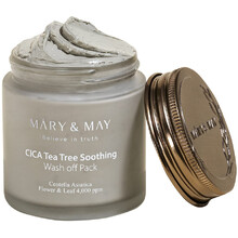 MARY & MAY CICA TeaTree Soothing Wash off Pack 125.0g Moterims