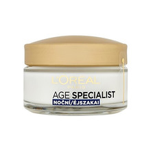 L&acute;Or&eacute;al Age Specialist 65+ Night Cream - Anti-wrinkle night cream with multivitamins 50ml Moterims