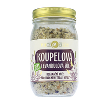 Purity Vision Organic Lavender bath salt 400.0g Unisex