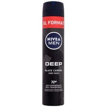 Nivea Men Deep Black Carbon 48H Antiperspirant 200ml Vyrams