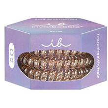 Invisibobble Slim Premium&nbsp;Bronze me Pretty - Gumička do vlasů ( 3 ks ) Moterims