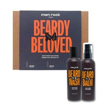 Men-Rock Oak Moss Beard Duo Kit - D&aacute;rkov&aacute; sada p&eacute;če o vousy savaiminio įdegio kremas