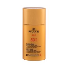Nuxe Sun Light Fluid High Protection - Face sunscreen 50ml savaiminio įdegio kremas