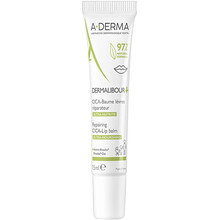 A-Derma Dermalibour+ Repairing Cica-Lip Balm - Hydratačn&iacute; balz&aacute;m na rty 15ml Moterims