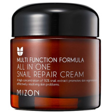 Mizon All In One Snail Repair Cream - Regenerating skin cream with snail secretion filtrate 92% 120ml Moterims