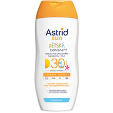 Astrid Kids Sun Milk SPF 30 - Dětsk&eacute; ml&eacute;ko na opalov&aacute;n&iacute; 200ml savaiminio įdegio kremas