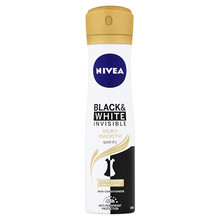 Nivea Anti-Spray Spray Black & White (Invisible Silk y Smooth) 150 ml 200ml Moterims