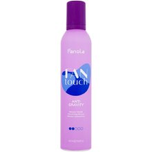 Fanola Fan Touch Anti Gravity Mousse - Objemov&eacute; tužidlo na vlasy 300ml Moterims