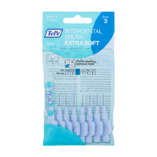 TePe Interdental Brush Extra Soft (0.6 mm blue 8 pcs) - Very fine interdental brushes Moterims