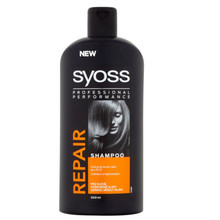 Syoss Regenerating shampoo for dry, damaged hair Repair (Shampoo) 500 ml 500ml Moterims