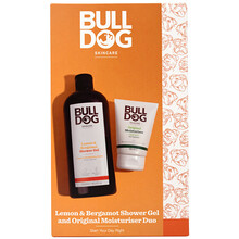Bulldog Lemon & Bergamot Duo Set 600ml savaiminio įdegio kremas