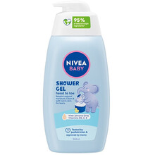 Nivea Baby Shower Gel - Sprchov&yacute; gel na tělo a vlasy 500ml Unisex