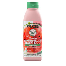Garnier Fructis Hair Food Watermelon Plumping Shampoo - Gentle shampoo for hair volume 350ml Moterims