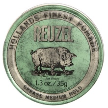 REUZEL Grease Medum Hol Green Pomade - Hair pomade 113.0g Moterims