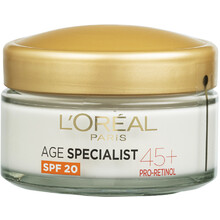 L&acute;Or&eacute;al Age Specialist 45+ Cream SPF 20 50ml Moterims